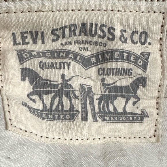 Men’s Levi’s - Levi Strauss Slim Fit burgundy denim Jeans size 31 - Picture 8 of 10